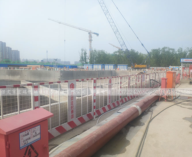 北京住总集团项目—基坑喷淋系统案例