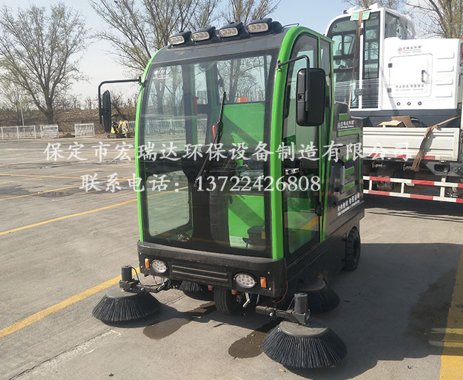 宏瑞达扫地车HRD-2150—北京大盛魁北农农贸市场案例