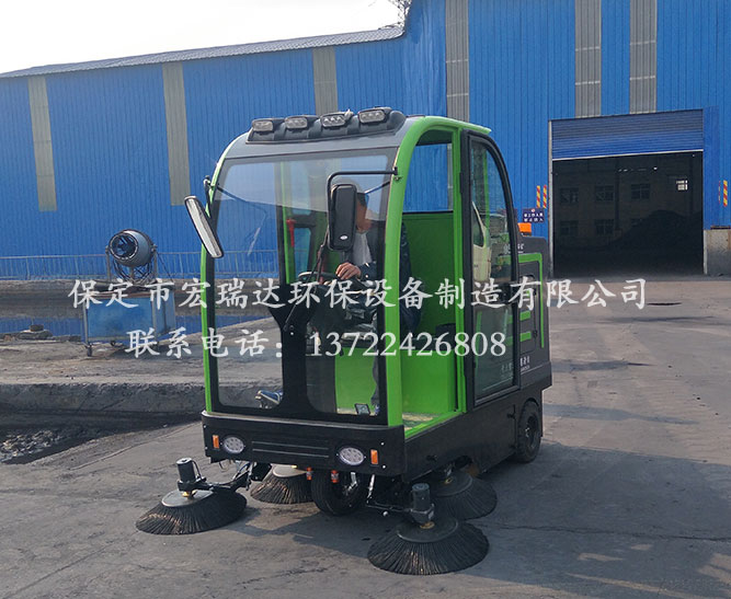 宏瑞达扫地车HRD-2150—山西晋城洗煤厂案例 